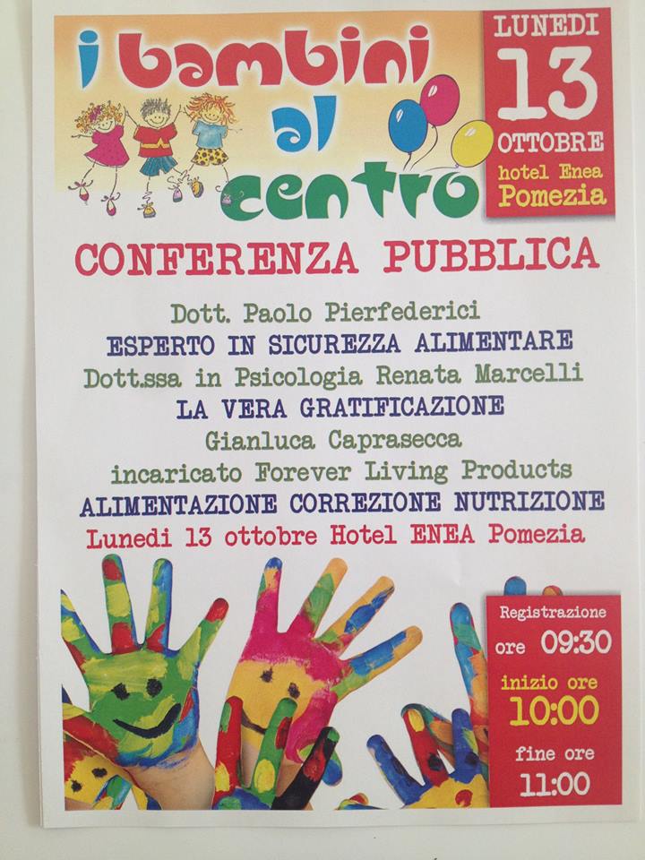 I BAMBINI AL CENTRO.....